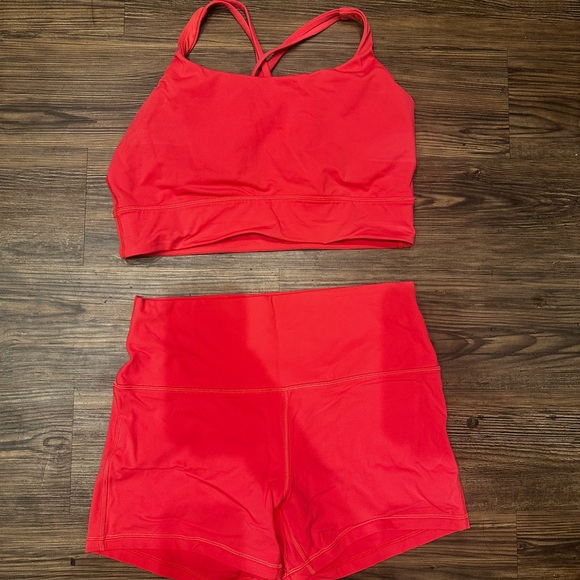 lululemon athletica Other - Lululemon Athletica Sports Bra and Shorts Set